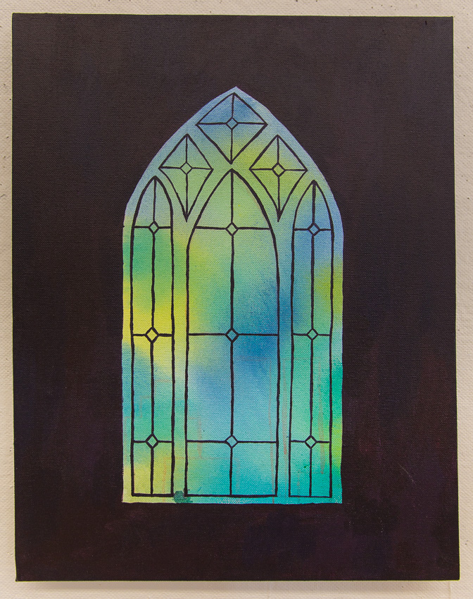 Stained Glass Window Series 3. © Karla Hovde 2013